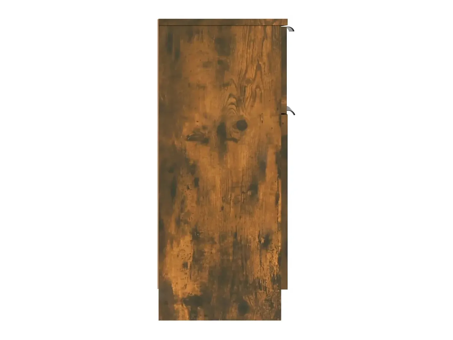 Aparador de roble ahumado 30x30x70 cm Madera de ingeniería
