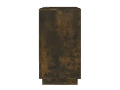 Aparador de roble ahumado 70x41x75 cm Madera de ingeniería