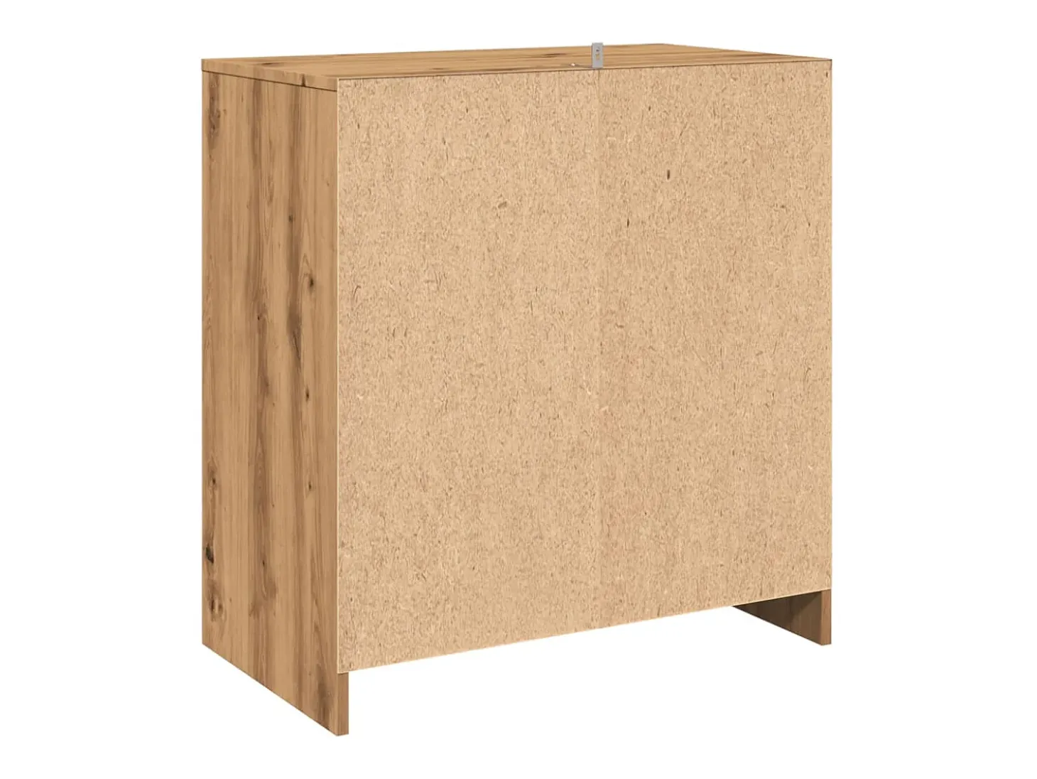 Aparador de roble artesanal 70x41x75 cm madera de ingeniería