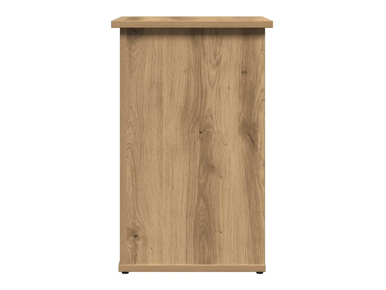 Aparador de roble artesanal 35x35x55 cm madera de ingeniería