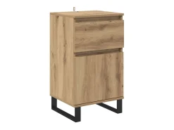 Aparador de roble artesanal 35 x 40 x 70 cm Madera de ingeniería