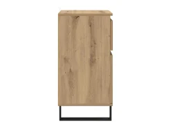Aparador de roble artesanal 35 x 40 x 70 cm Madera de ingeniería
