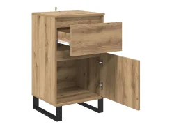 Aparador de roble artesanal 35 x 40 x 70 cm Madera de ingeniería