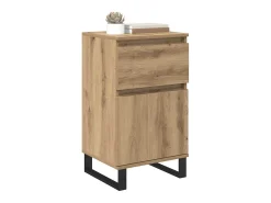 Aparador de roble artesanal 35 x 40 x 70 cm Madera de ingeniería