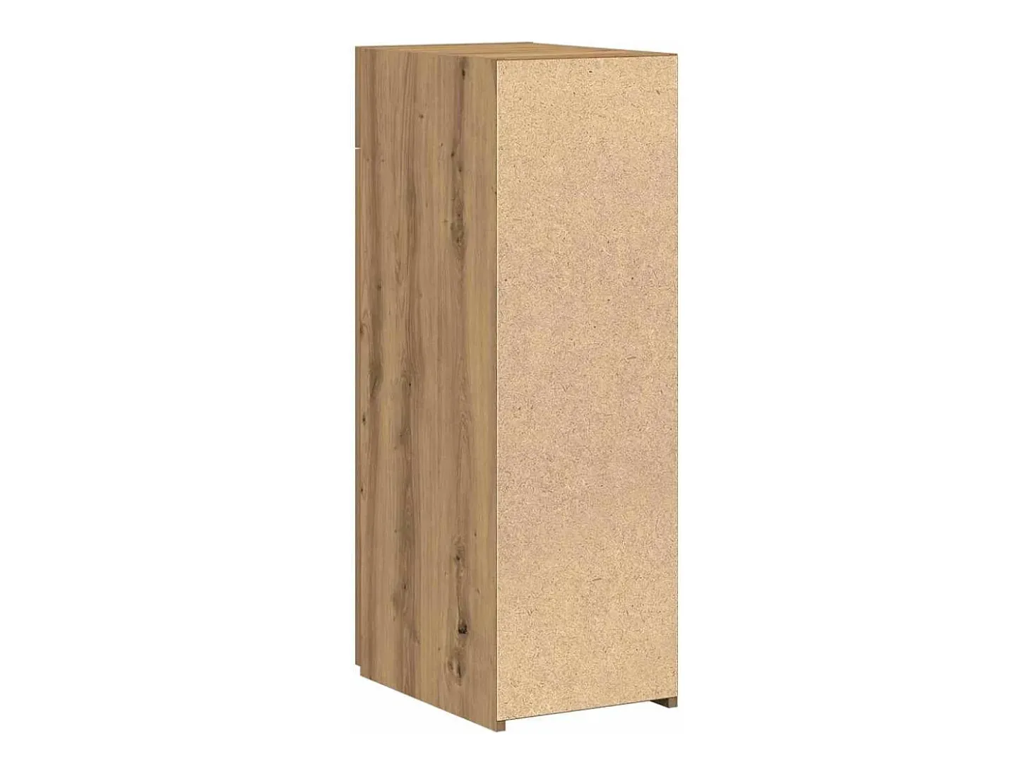 Aparador de roble artesanal 30x42,5x93 cm Madera de ingeniería