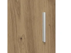 Aparador de roble hecho a mano 40 x 80 x 75 cm Madera de ingeniería