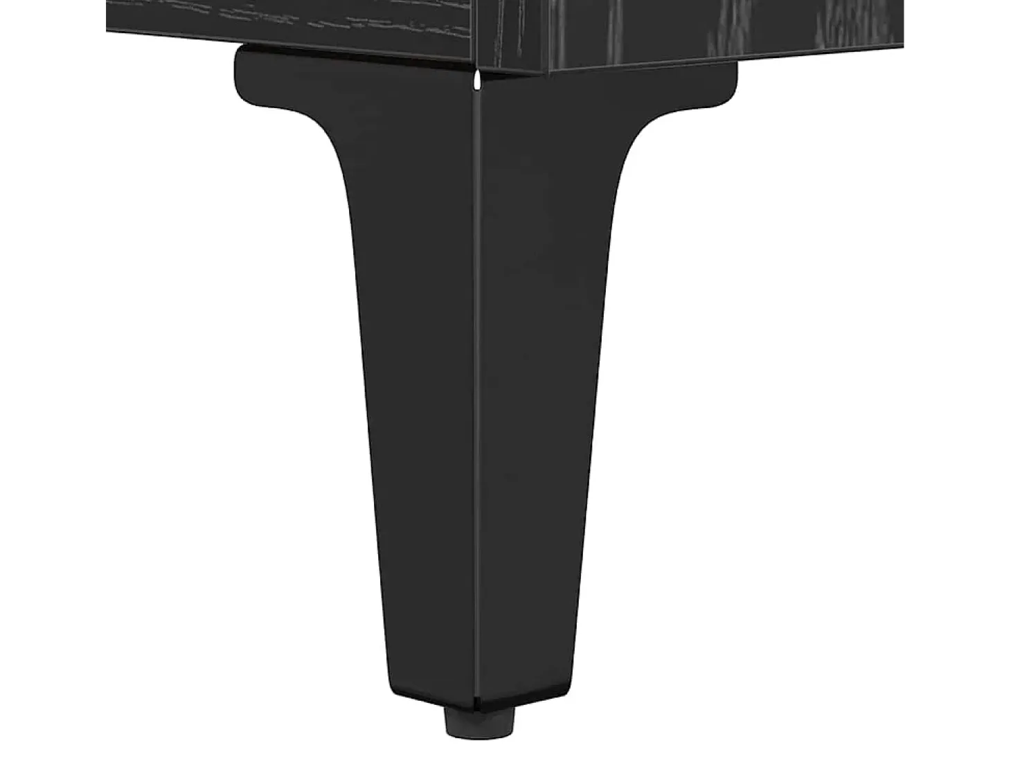 Aparador de roble negro 32,5 x 69,5 x 90 cm Madera de ingeniería