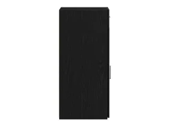 Aparador de roble negro 30x42,5x93 cm Aglomerado
