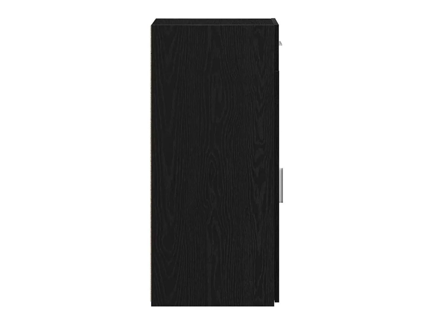 Aparador de roble negro 30x42,5x93 cm Aglomerado