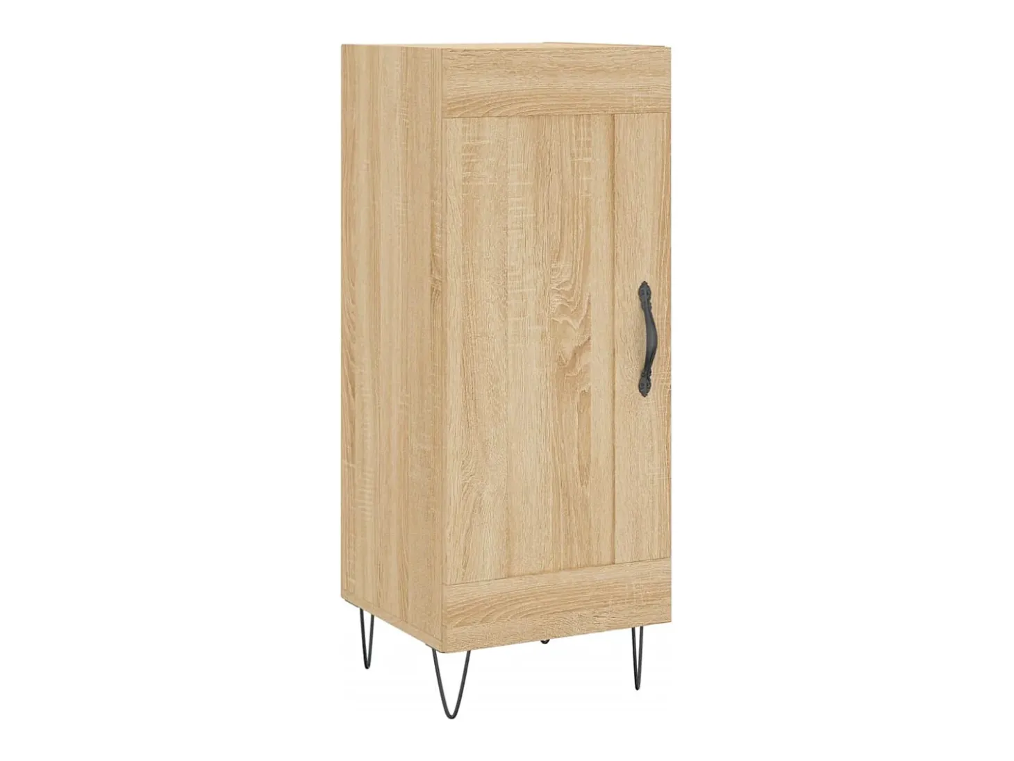 Aparador de roble Sonoma 34,5 x 34 x 90 cm Madera de ingeniería