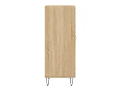 Aparador de roble Sonoma 34,5 x 34 x 90 cm Madera de ingeniería