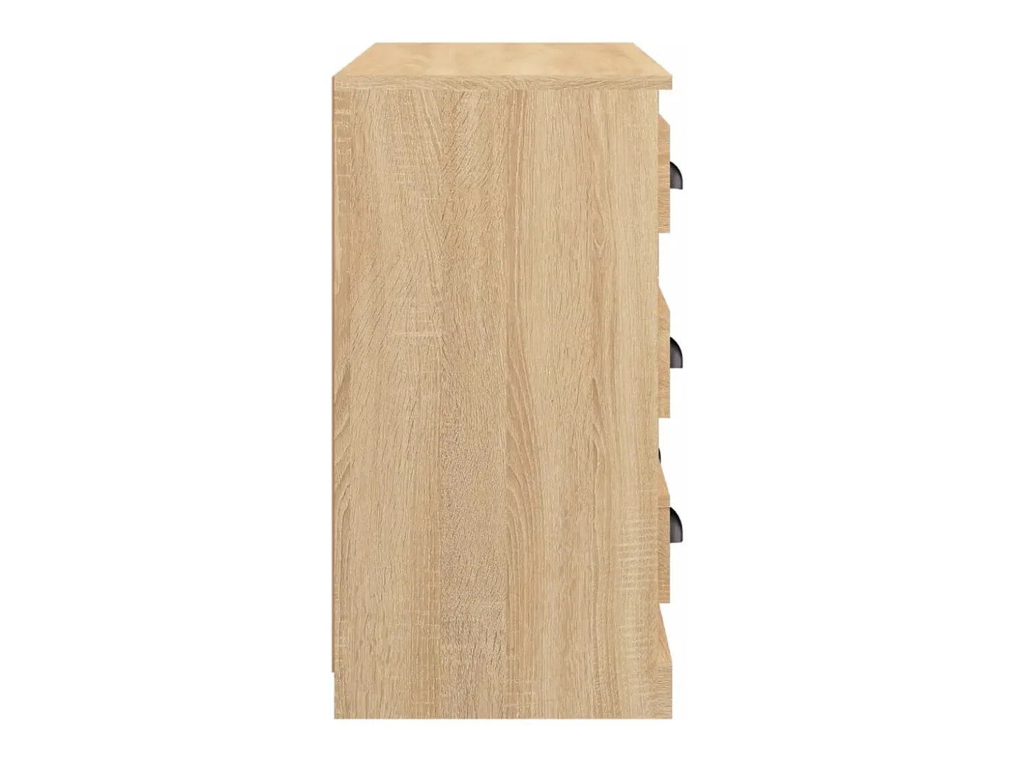 Aparador de roble Sonoma 70x35,5x67,5 cm madera de ingeniería