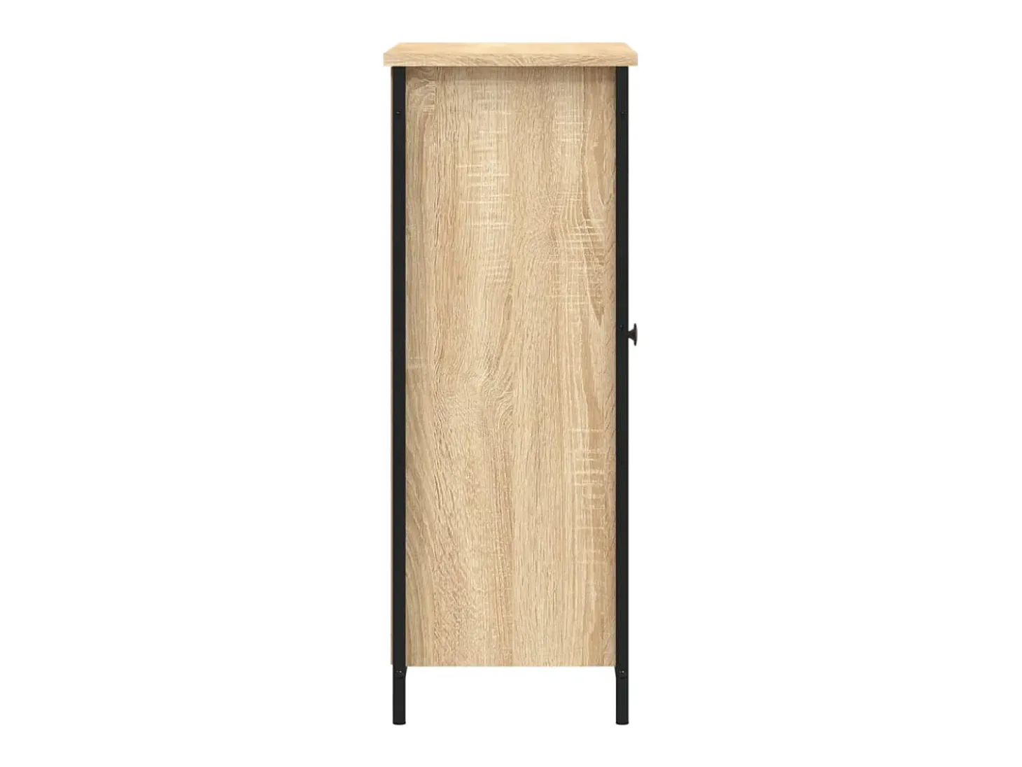 Aparador de roble Sonoma 70x30x80 cm madera de ingeniería