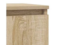 Aparador de roble Sonoma 29,5x34x76 cm Madera de ingeniería