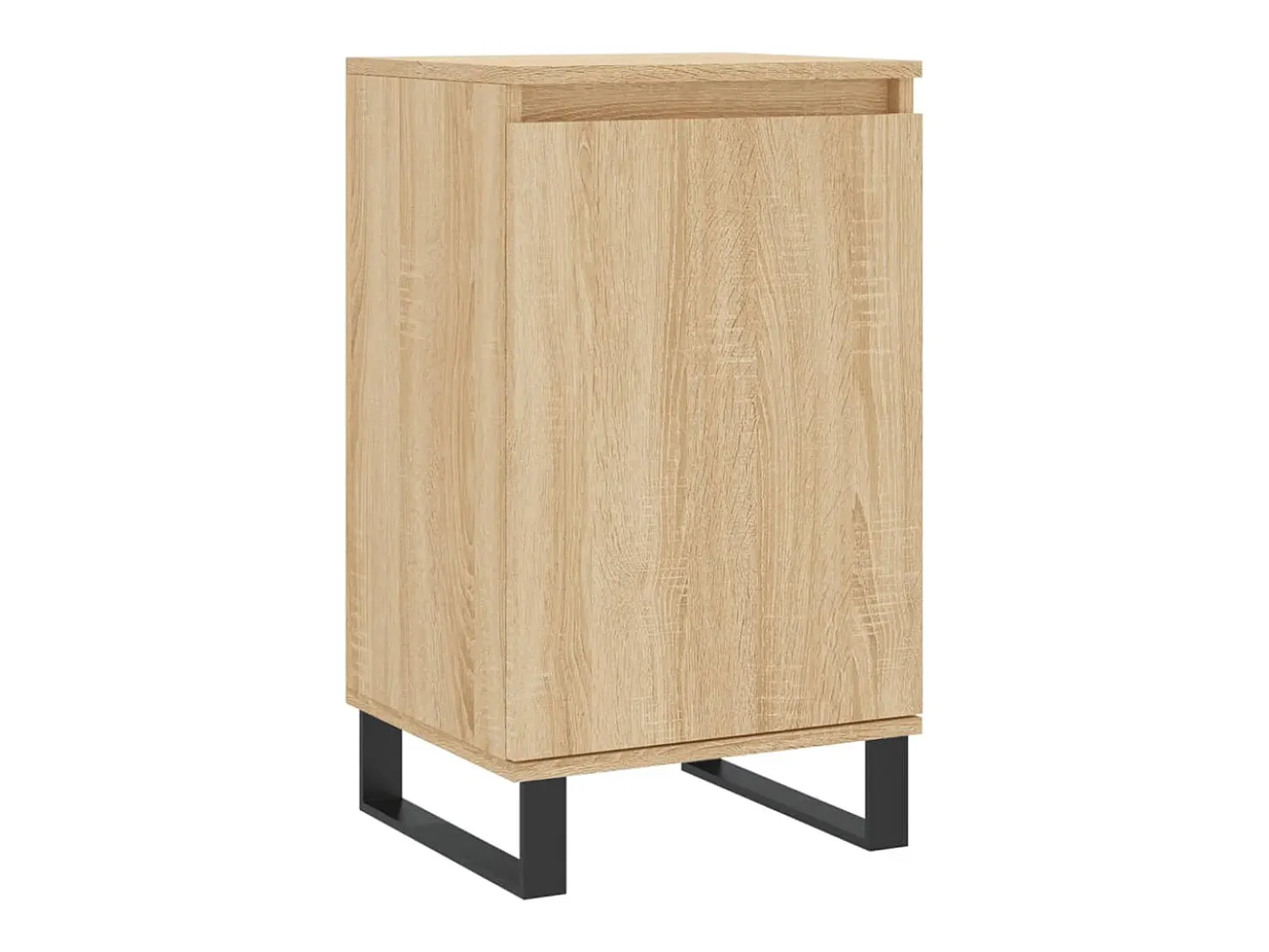 Aparador de roble Sonoma 40x35x70 cm madera de ingeniería