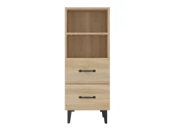 Aparador de roble Sonoma 34,5 x 34 x 90 cm Madera de ingeniería