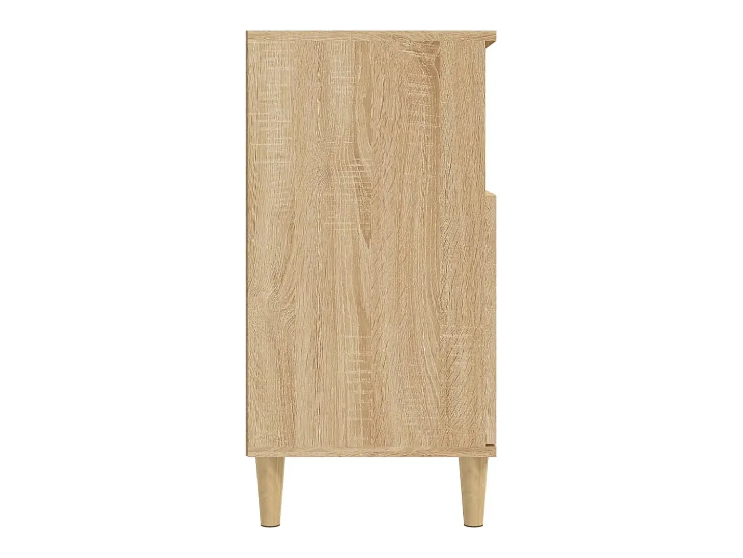Aparador de roble Sonoma 60x35x70 cm Madera de ingeniería