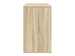 Aparador de roble Sonoma 120x41x75 cm en madera de ingeniería