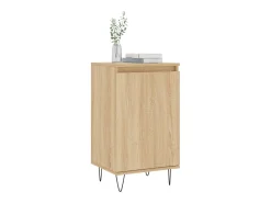 Aparador de roble Sonoma 40x35x70 cm madera de ingeniería