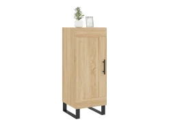 Aparador de roble Sonoma 34,5 x 34 x 90 cm Madera de ingeniería