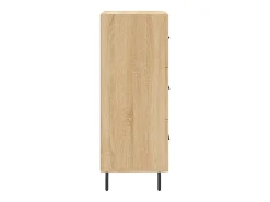 Aparador de roble Sonoma 34,5 x 34 x 90 cm Madera de ingeniería