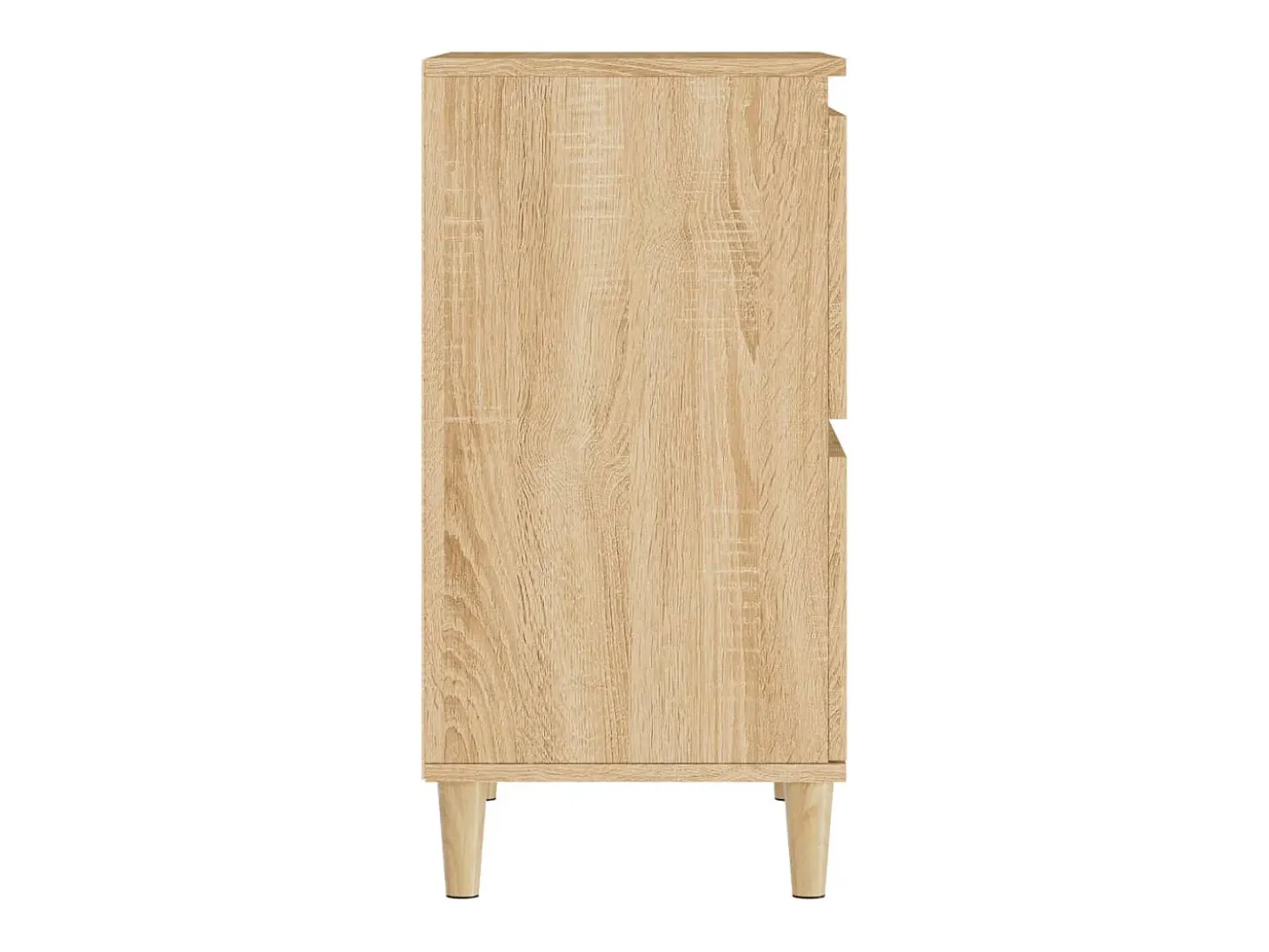 Aparador de roble Sonoma 60x35x70 cm Madera de ingeniería