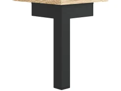 Aparador de roble Sonoma 69,5x34x90 cm madera de ingeniería