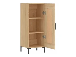 Aparador de roble Sonoma 34,5 x 34 x 90 cm Madera de ingeniería