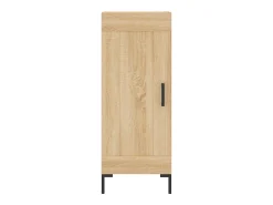 Aparador de roble Sonoma 34,5 x 34 x 90 cm Madera de ingeniería