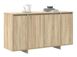 Aparador de Roble Sonoma Madera de Ingeniería 135 x 41 x 75 cm
