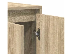 Aparador de Roble Sonoma Madera de Ingeniería 135 x 41 x 75 cm