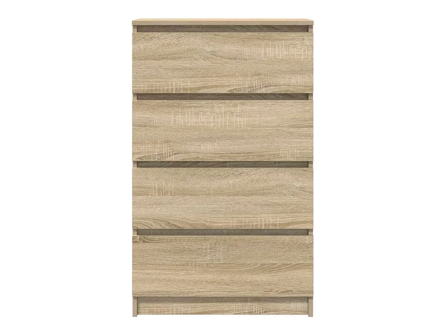 Aparador de roble Sonoma 60x35x98,5 cm Madera de ingeniería