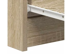Aparador de roble Sonoma 60x35x98,5 cm Madera de ingeniería