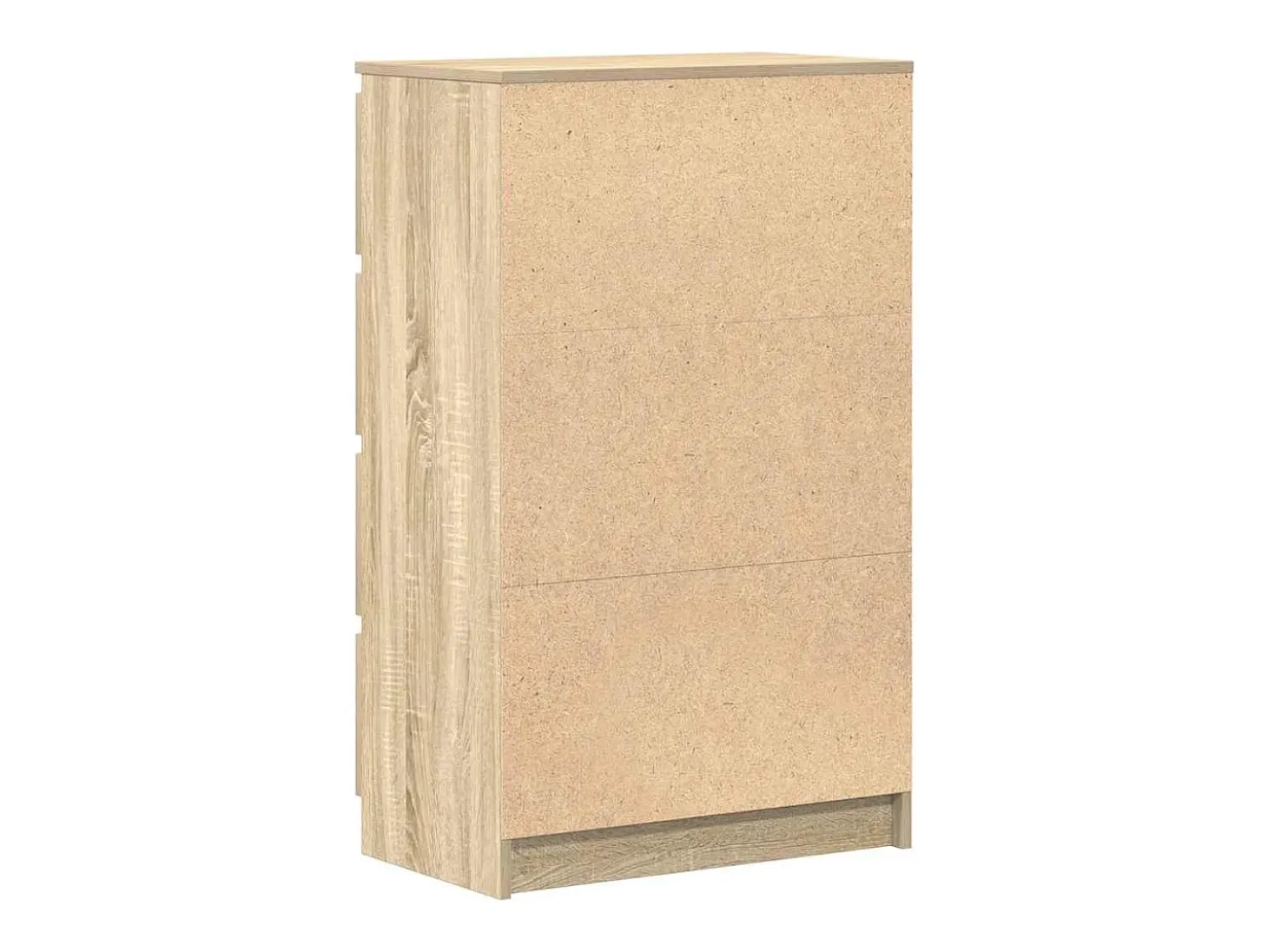 Aparador de roble Sonoma 60x35x98,5 cm Madera de ingeniería
