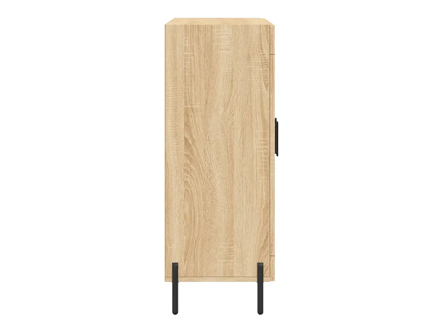 Aparador de roble Sonoma 69,5x34x90 cm madera de ingeniería