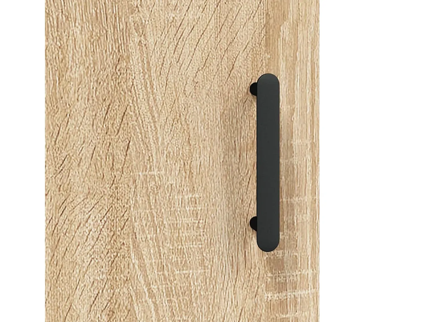 Aparador de roble Sonoma 69,5x34x90 cm madera de ingeniería