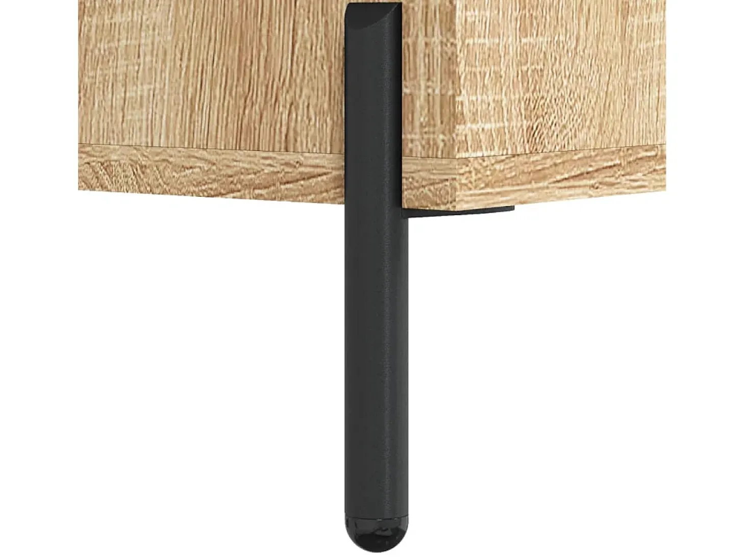 Aparador de roble Sonoma 69,5x34x90 cm madera de ingeniería