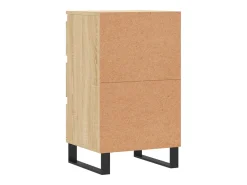 Aparador de roble Sonoma 40x35x70 cm madera de ingeniería