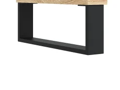 Aparador de roble Sonoma 40x35x70 cm madera de ingeniería
