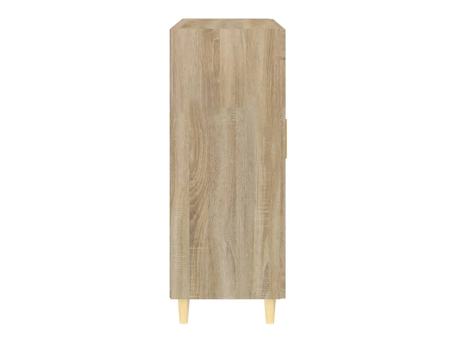 Aparador de roble Sonoma 69,5x34x90 cm madera de ingeniería