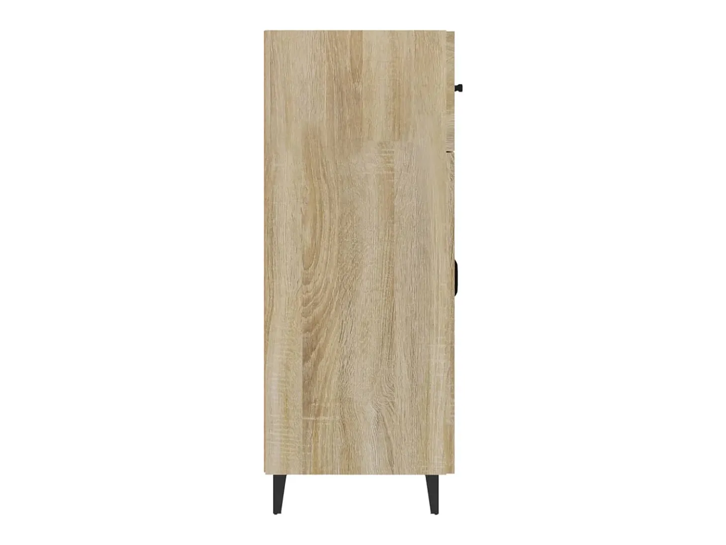 Aparador de roble Sonoma 69,5x34x90 cm madera de ingeniería