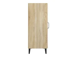 Aparador de roble Sonoma 34,5 x 34 x 90 cm Madera de ingeniería