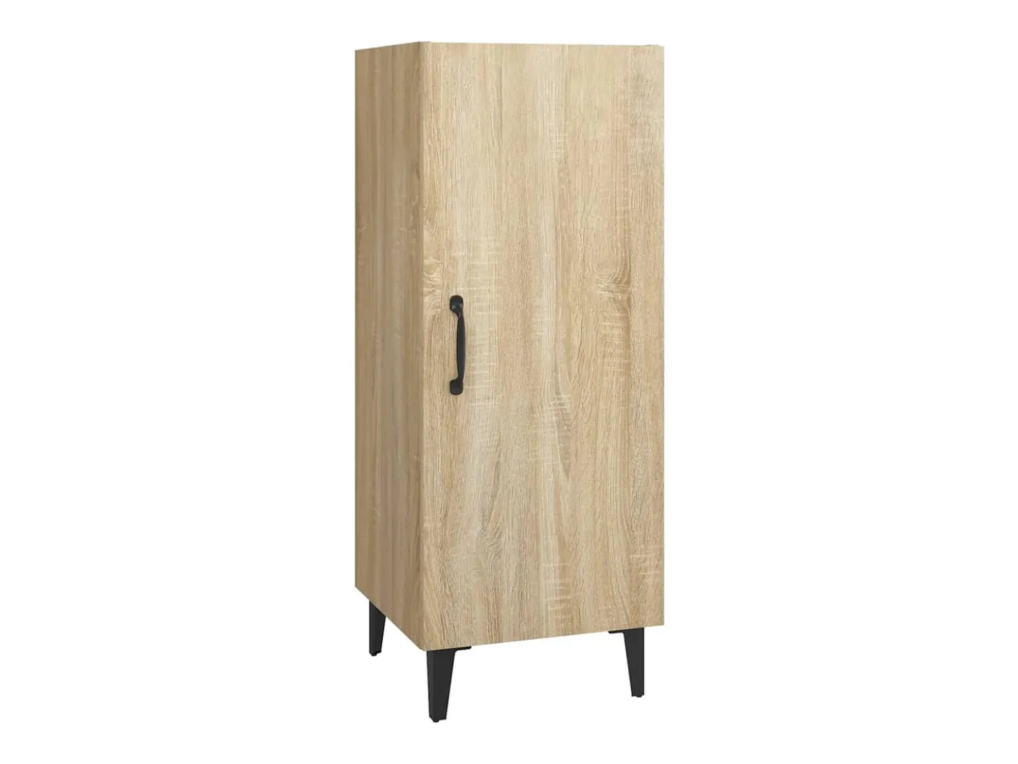 Aparador de roble Sonoma 34,5 x 34 x 90 cm Madera de ingeniería