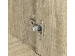 Aparador de roble Sonoma 88x30x70 cm Madera de ingeniería