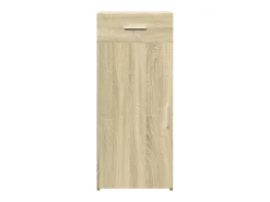 Aparador de roble Sonoma 40x42,5x93 cm madera de ingeniería