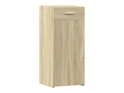 Aparador de roble Sonoma 40x42,5x93 cm madera de ingeniería