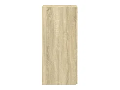 Aparador de roble Sonoma 40x42,5x93 cm madera de ingeniería
