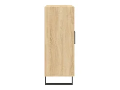 Aparador de roble Sonoma 69,5x34x90 cm madera de ingeniería