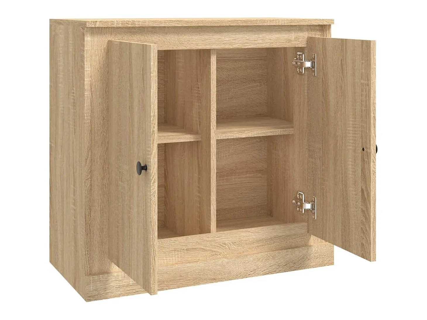 Aparador de roble Sonoma 70x35,5x67,5 cm madera de ingeniería