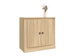 Aparador de roble Sonoma 70x35,5x67,5 cm madera de ingeniería